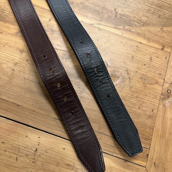 Pair of steel core heavy duty men’s belts. Great shape! - Picture 6 of 6